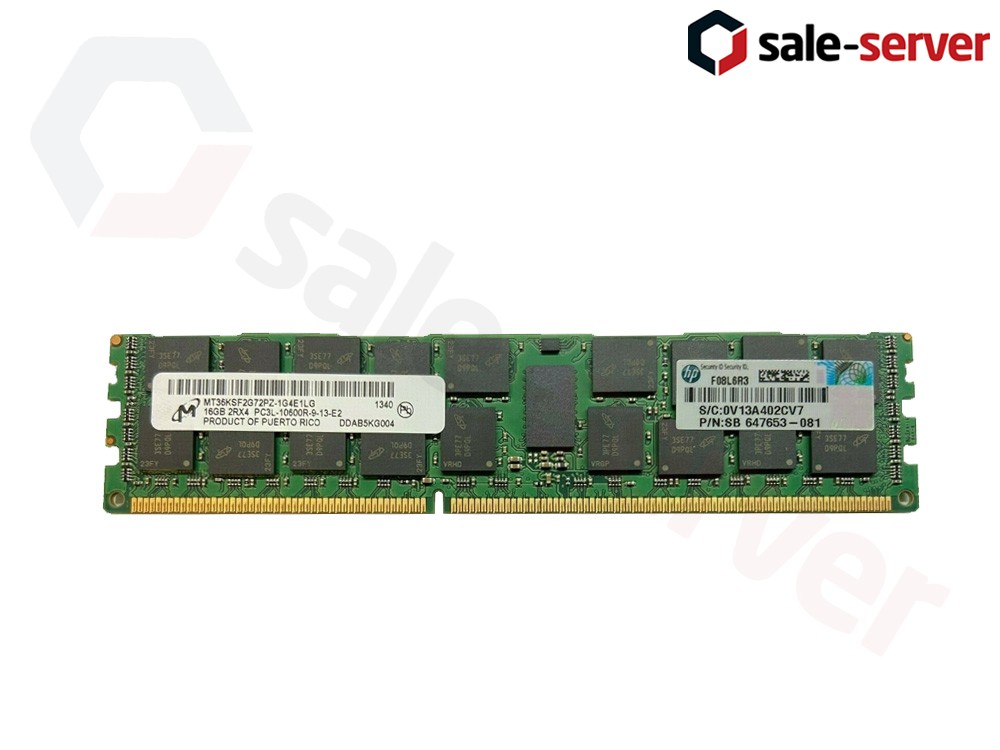 16GB 10600R ECC REGISTERED